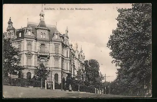 AK Aachen, Blick in die Monheimsallee
