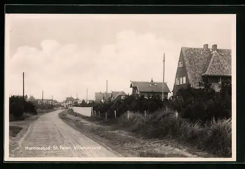 AK St. Peter, Villenstrasse