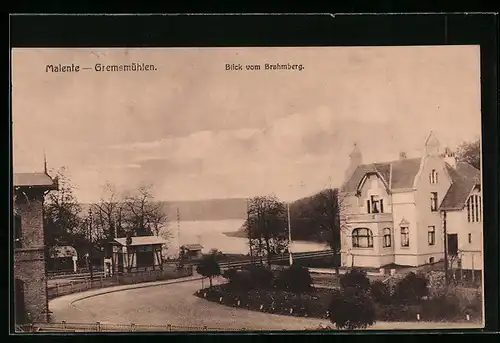 AK Malente-Gremsmühlen, Blick vom Brahmberg
