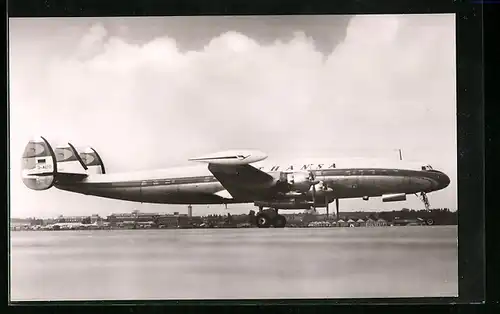 AK Flugzeug Super G, Lufthansa