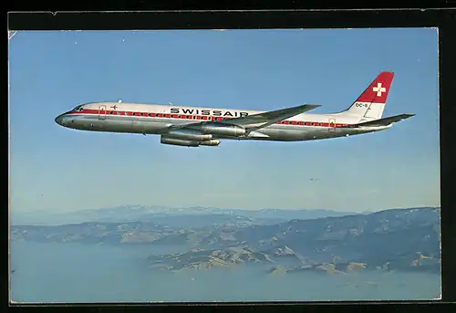 AK Flugzeug DC-8-62, Swissair