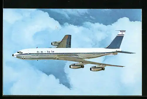 AK Boeing 707, EL AL Israel Airlines, Flugzeug