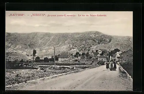 AK Niegus, La Rue du Palais-Erakovici