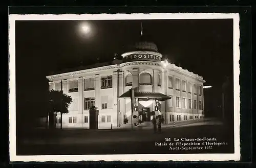 AK La Chaux-de-Fonds, Palais de l`Exposicion d`Horlogerie 1932