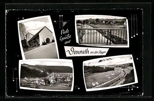 AK Donrath an der Agger, Gaststätte Altes Haus