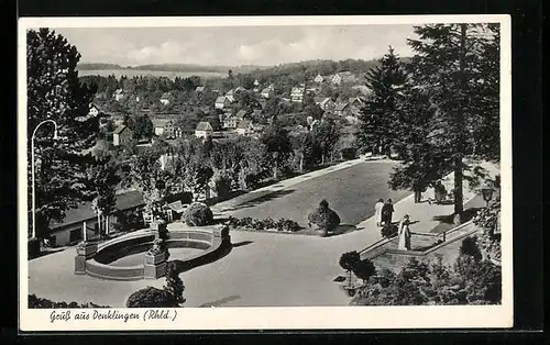 AK Denklingen /Rhld., Motiv im Park