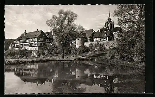 AK Bebenhausen, Schloss mit Schlossteich