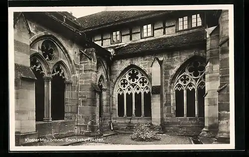 AK Maulbronn, Gothische Fenster des Klosters
