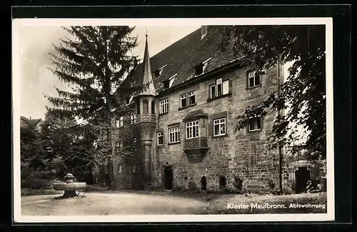 AK Maulbronn, Abtswohnung des Klosters