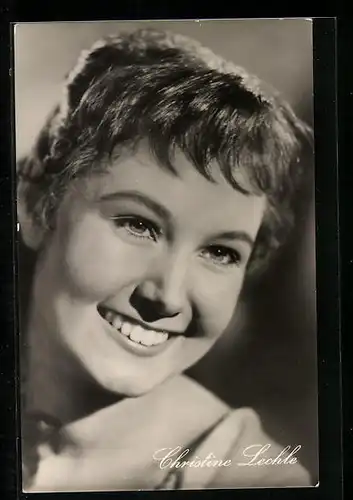 AK Schauspielerin Christine Lechle in dem Film Simplontunnel