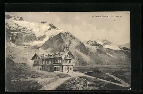 AK Kaprun, Moserbodenhotel mit Umgebung