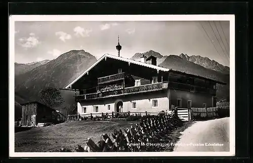 AK Krimml im Oberpinzgau, Frühstücks-Pension Edenlehen
