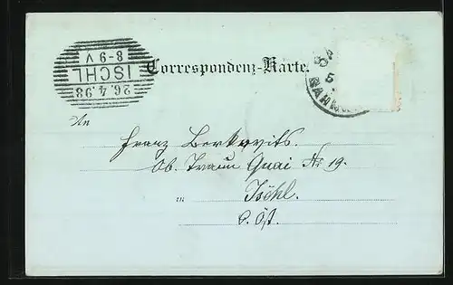 Mondschein-AK Golling, Uferpartie