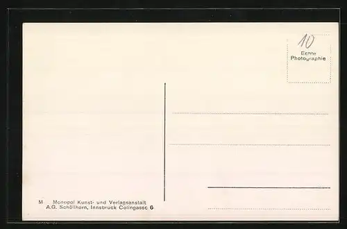 AK Lofer, Gasthof zur Post und Bank