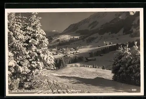 AK Riezlern, Blick vom Waldemar-Petersen-Haus