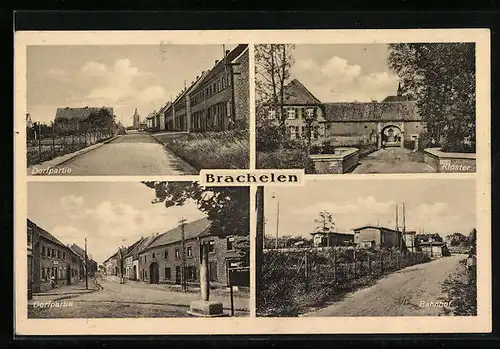 AK Brachelen, Ortspartien, Bahnhof, Kloster