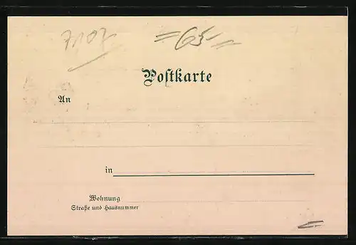 Lithographie Kochendorf, Kirche, Zwingenberg, Rathaus