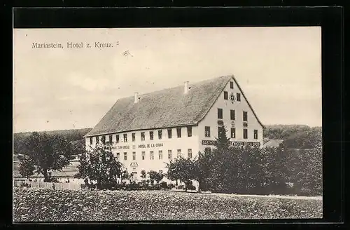 AK Mariastein, Hotel z. Kreuz