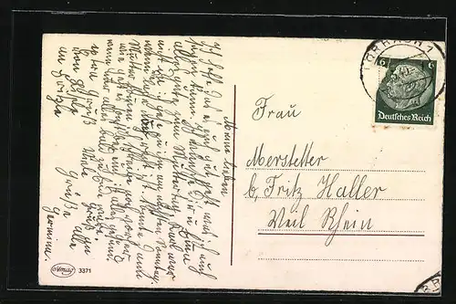 AK Zum Muttertag herzlichen Glückwunsch, Blumenmotiv