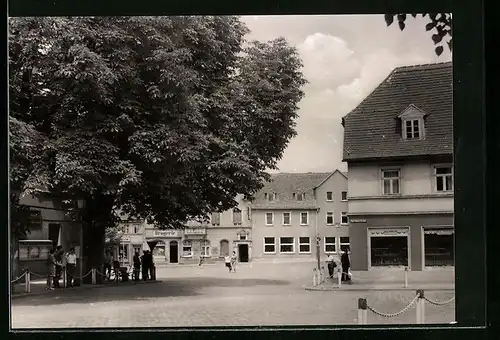 AK Hohenmölsen /Bez. Halle, Blick zum Marktplatz