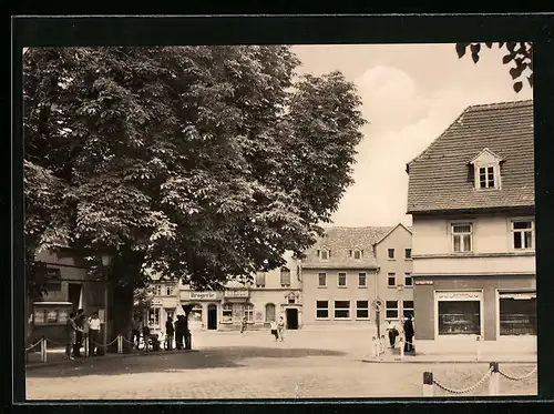 AK Hohenmölsen /Bez. Halle, Blick zum Markt