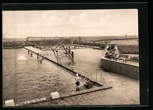 AK Hohenmölsen /Bez. Halle, Das Schwimmbad