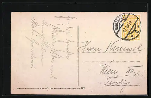 AK Maria-Zell, Ortsansicht mit Gemeindealpe und Ötscher