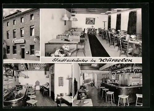 AK Würselen, Hotel-Restaurant Stadtschänke, Kaiserstr. 11