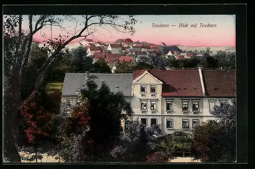 AK Teuchern, Blick auf den Ort