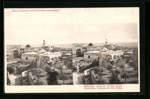 Stereo-AK Palestina, Graf van Koning Sergus