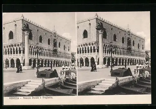 Stereo-AK Venezia, Palazzo Ducale e Traghetto