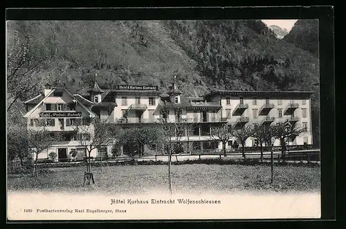 AK Wolfenschiessen, Hotel & Kurhaus Eintracht