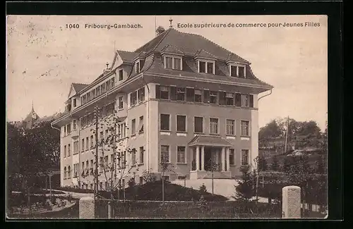 AK Fribourg-Gambach, Ecole supérieure de commerce pour Jeunes Filles