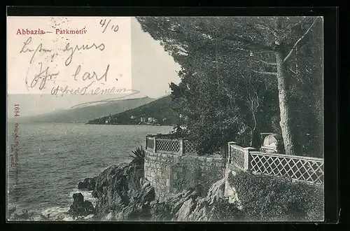 AK Abbazia, Parkmotiv
