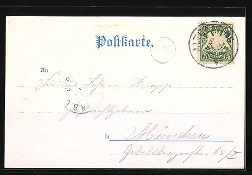 Künstler-AK Alt-Oetting, Ortspartie mit Kirche, Tilly, Gnadenbild