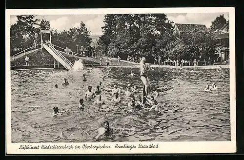 AK Niederbierenbach im Oberbergischen, Homburger Strandbad