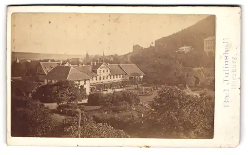 Fotografie A. Wille, Harzburg, Ansicht Bad Harzburg, Blick auf das Kurhaus Bad Juliushall