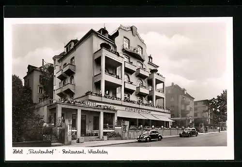 AK Wiesbaden, Hotel Fürstenhof