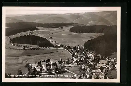 AK Friedenweiler, Blick auf den Wintersportplatz