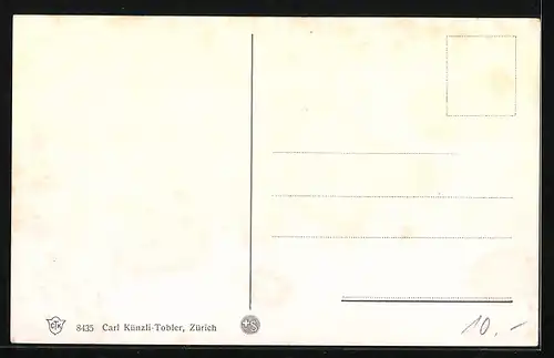 AK Appenzeller-Paar in Tracht