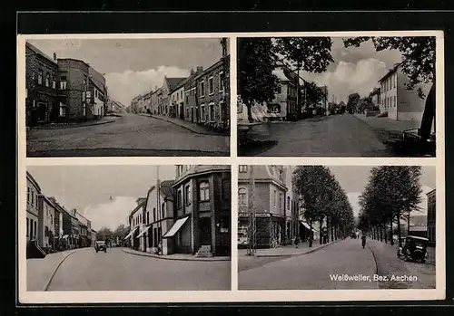AK Weissweiler, Gasthaus Richard Laufs, Strassenpartien