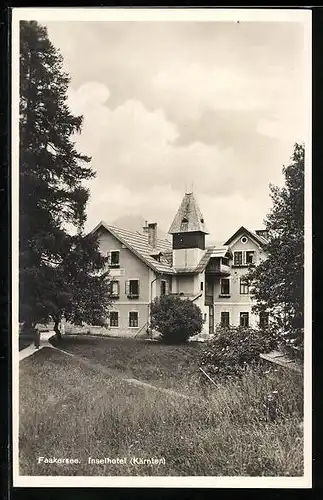 AK Faakersee, Ansicht Inselhotel