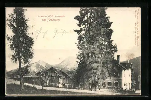 AK Faakersee, Insel-Hotel Schwelle