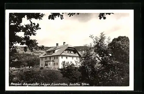 AK Laggen /Eisentratten, Pension Sagmeister