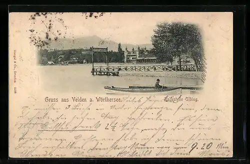 AK Velden a. Wörthersee, Haltestelle Ulbing