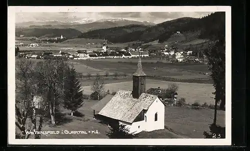 AK Weitensfeld i. Gurktal, Blick auf eine Kirche