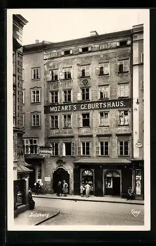 AK Salzburg, Mozart`s Geburtshaus