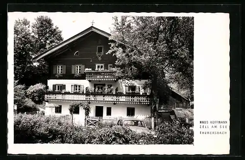 AK Zell am See, Gasthaus Haus Hoffmann, Thumersbach 2