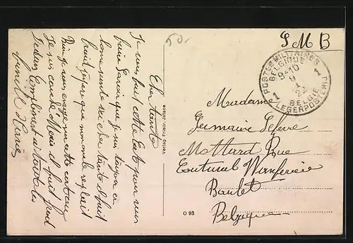 AK Roetgen, Ansicht der Oberförsterei