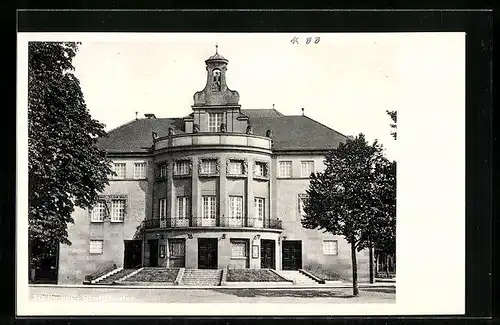 AK Heilbronn, Blick auf Stadttheater